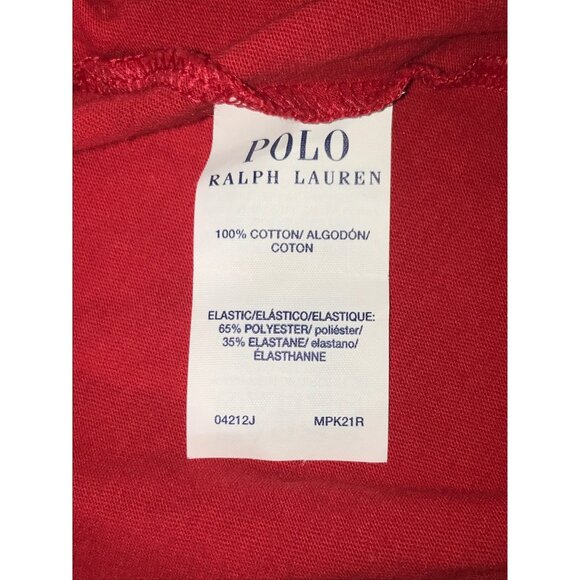 Polo Ralph Lauren Men's Red Drawstring Sleepwear Lounge Shorts - Picture 4 of 9